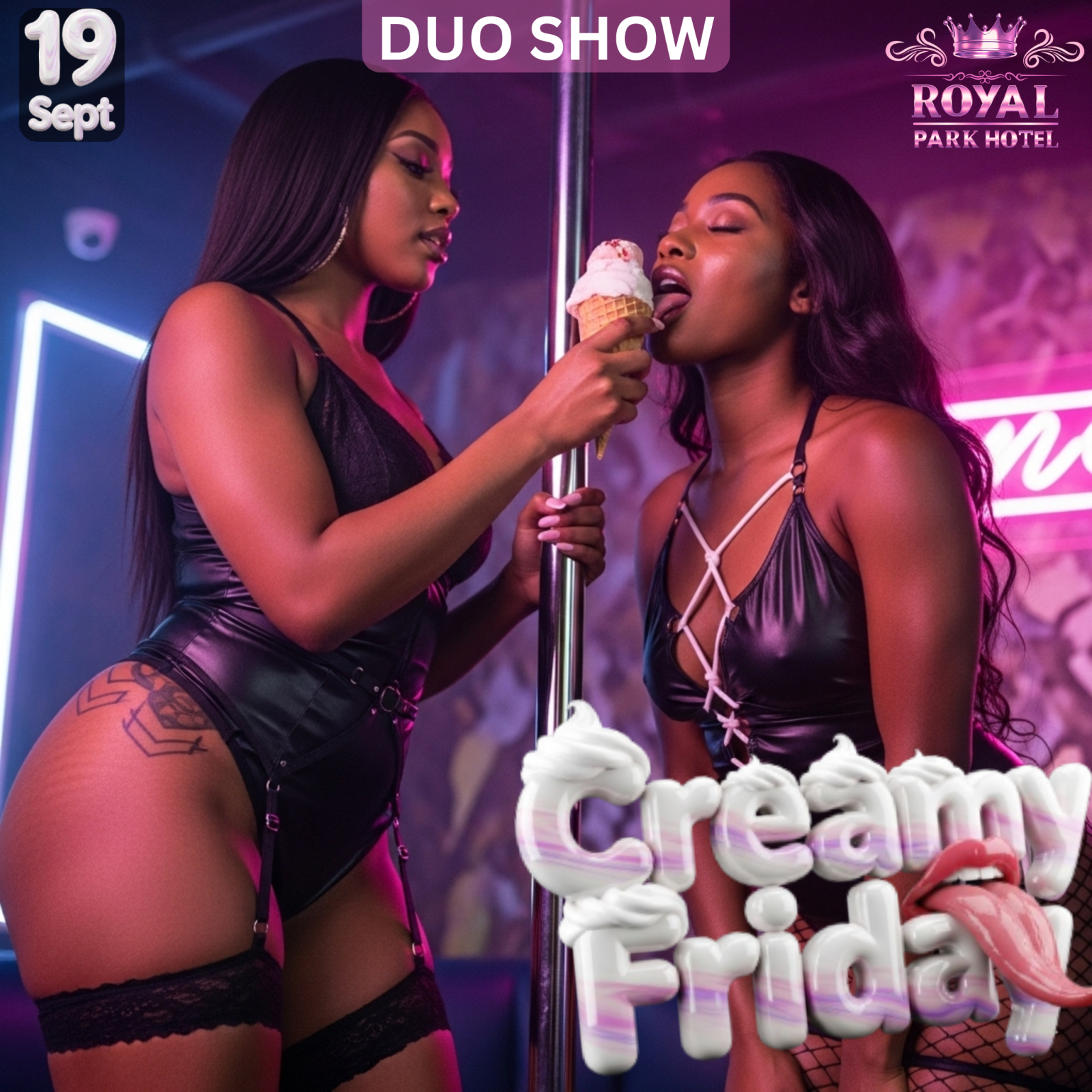 Creamy Friday 19 Sept - Royal Park Hotel